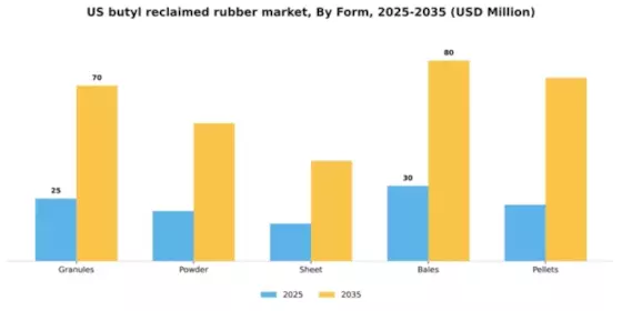 US Butyl Reclaimed Rubber Market Segment Image 2