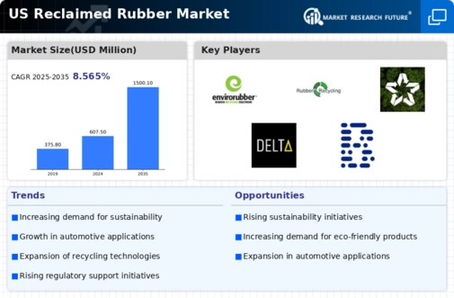 US Butyl Reclaimed Rubber Market Infographic