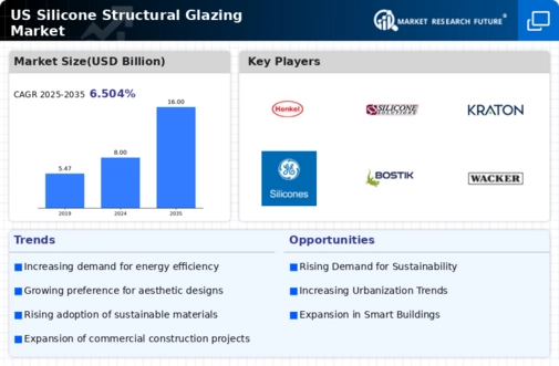 US Silicone Structural Glazing Market Infographic