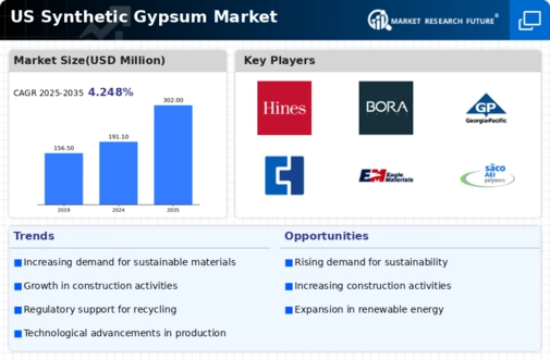 US Synthetic Gypsum Market Infographic