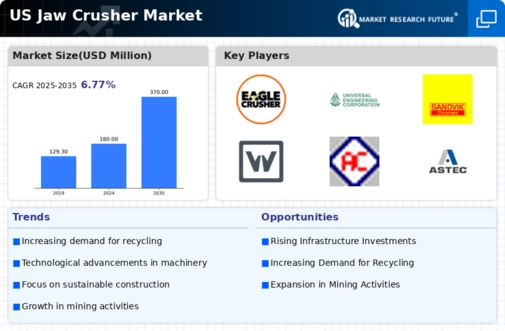 US Jaw Crusher Market Infographic