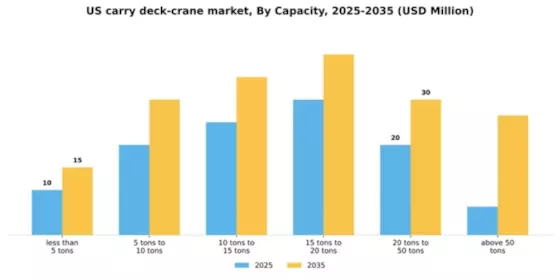 US Carry Deck Crane Market Segment Image 1