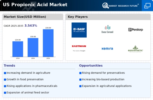 US Propionic Acid Market Infographic