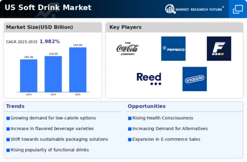 US Soft Drink Packaging Market Infographic