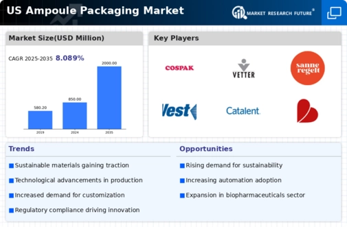 US Ampoules Packaging Market Infographic