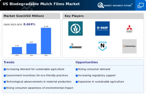 US Biodegradable Mulch Films Market Infographic