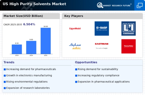 US High Purity Solvents Market Infographic