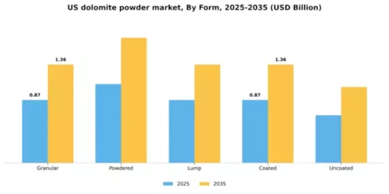 US Dolomite Powder Market Segment Image 3