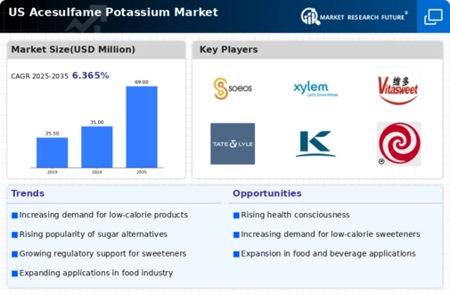 US Acesulfame Potassium Market Infographic