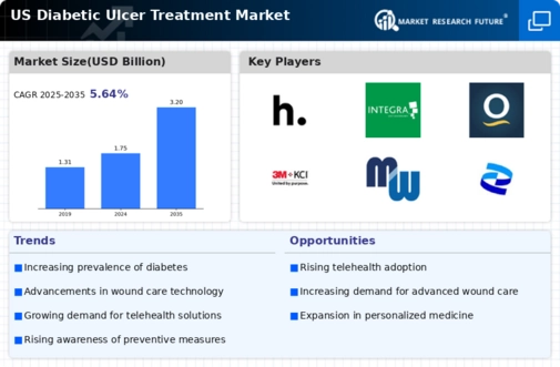 US Diabetic Ulcer Treatment Market Infographic