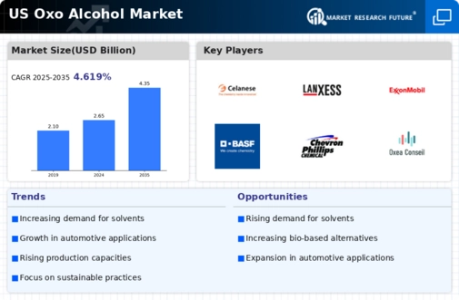US Oxo Alcohol Market Infographic