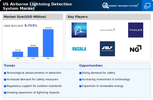 US Airborne Lightning Detection System Market Infographic