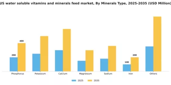 US Water Soluble Vitamins Minerals Feed Market Segment Image 1