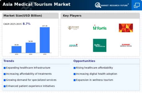 Asia Medical Tourism Market Infographic