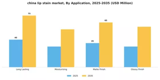 China Lip Stain Market Segment Image 0