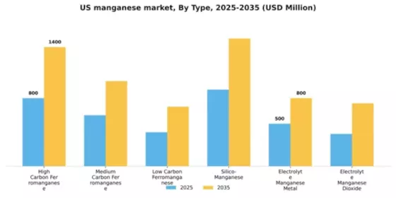 US Manganese Market Segment Image 1