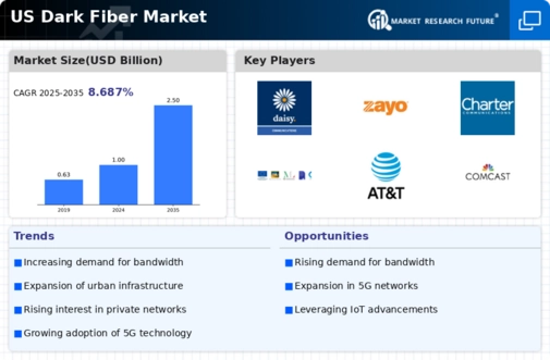 US Dark Fiber Market Infographic