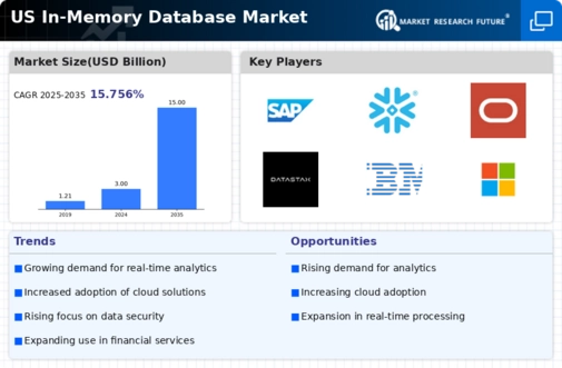 US In Memory Database Market Infographic