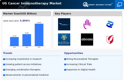 US Cancer Immunotherapy Market Infographic
