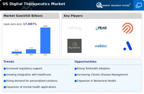 US Digital Therapeutics Market Infographic