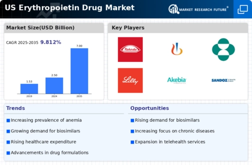 US erythropoietin drug market Infographic