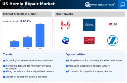 US Hernia Repair Market Infographic