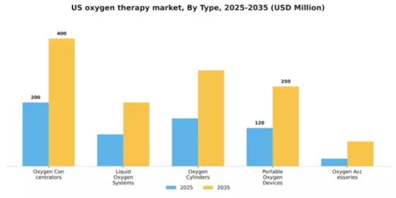 US Oxygen Therapy Device Market Segment Image 3