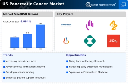 US Pancreatic cancer Market Infographic