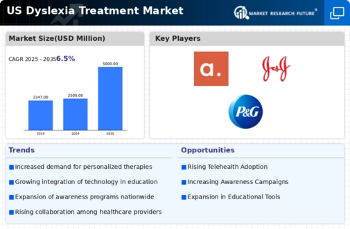 US Dyslexia Treatment Market Infographic