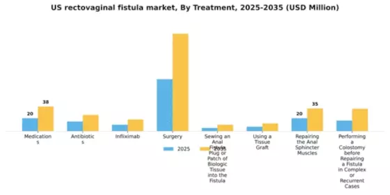 US Rectovaginal Fistula Market Segment Image 2