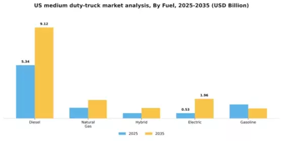 US Medium Duty Truck Market Segment Image 1