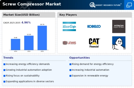 Screw compressor Market Infographic