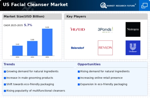 US Facial Cleanser Market Infographic