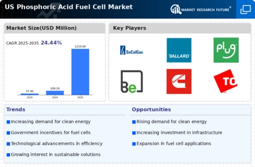 US Phosphoric Acid Fuel Cell Market Infographic