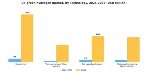 US Green Hydrogen Market Segment Image 3