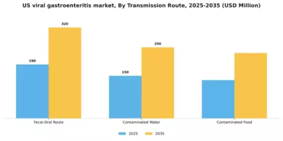 US Viral Gastroenteritis Market Segment Image 1