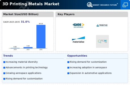 3D Printing Metal Market Infographic