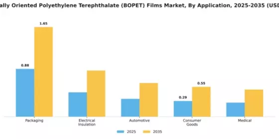 US Biaxially Oriented Polyethylene Terephthalate BOPET Films Market Segment Image 0