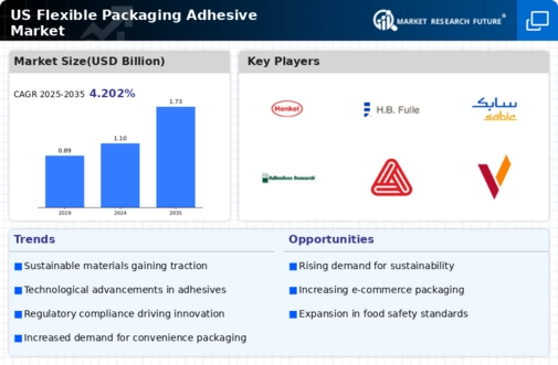 US Flexible packaging adhesive Market Infographic