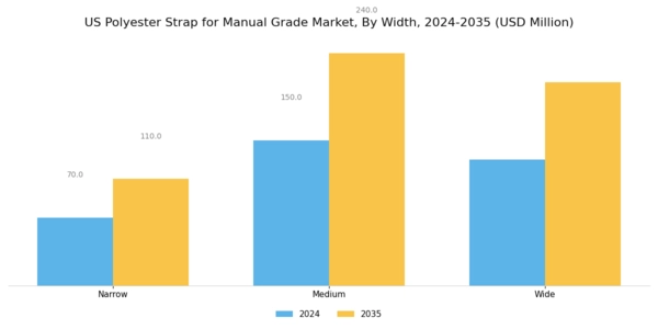 US Polyester Strap For Manual Grade Market Segment Image 2