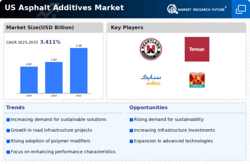 US Asphalt Additives Market Infographic
