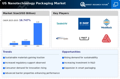 US Nanotechnology Packaging Market Infographic