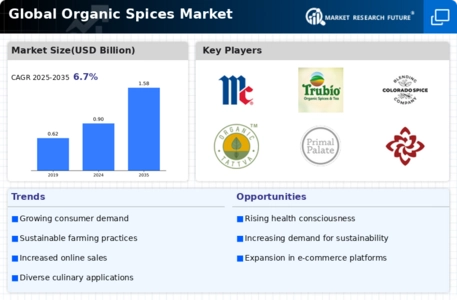 Organic Spices Market Infographic