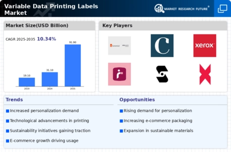 Variable Data Printing Labels Market Infographic