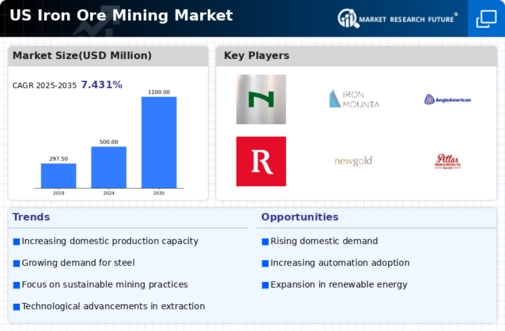 US Iron Ore Mining Market Infographic