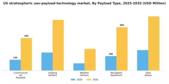 US Stratospheric UAV Payload Technology Market Segment Image 2