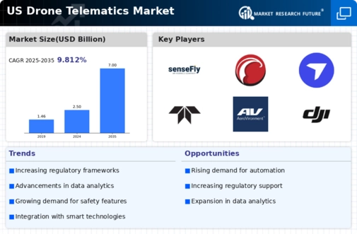 US Drone Telematics Market Infographic