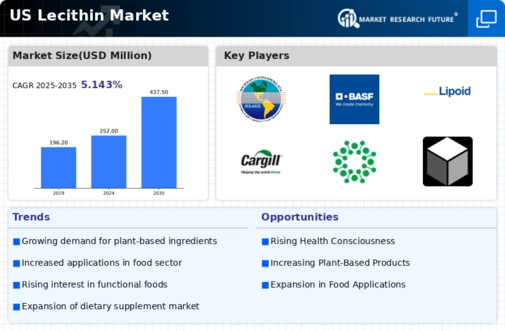 US Lecithin Market Infographic