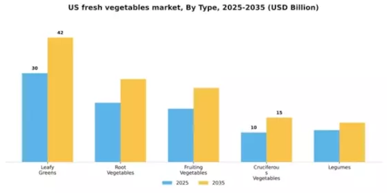 US Fresh Vegetables Market Segment Image 3