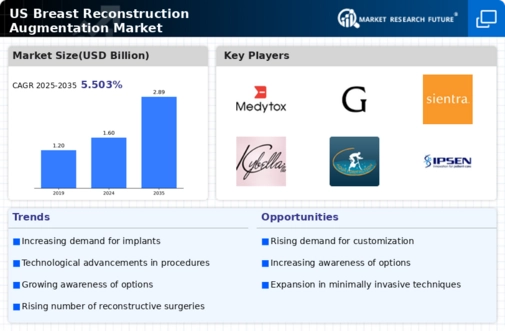 US Breast Reconstruction & Augmentation Market Infographic